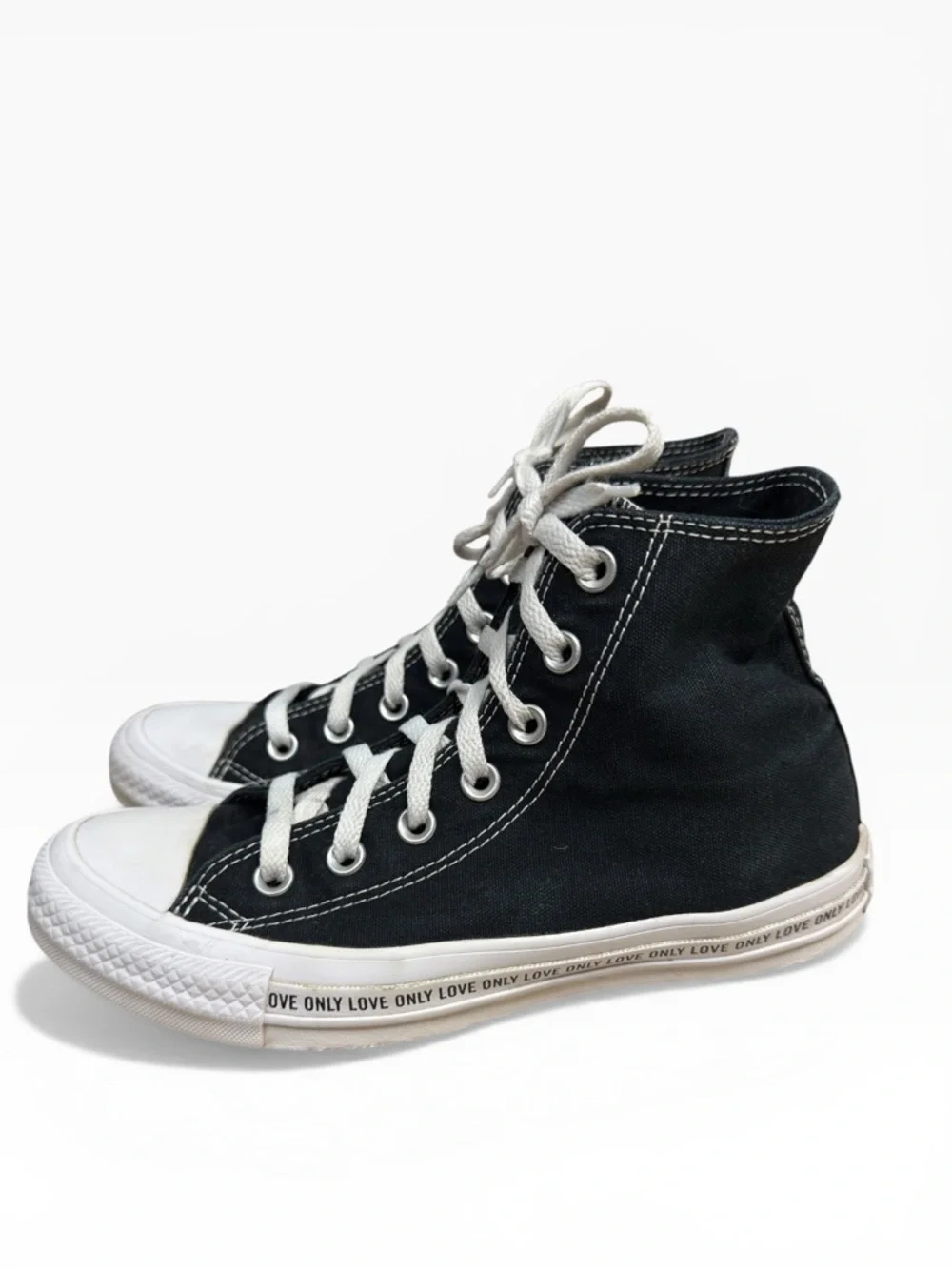 Converse Chuck Taylor All Star Pride Rainbow High Top Sneakers Women’s US 6.5 - Picture 3 of 10